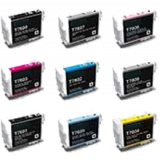Epson T760 INK / INKJET Cartridge Set Photo Black Light Black Light Light Black Matte Black Cyan Magenta Yellow Light Cyan Light Magenta