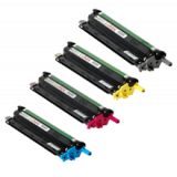 DELL C3760 / C2660 Laser Drum Set Black Cyan Magenta Yellow