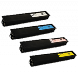 TOSHIBA TFC-65 Laser Toner Cartridge Set Black Magenta Cyan Yellow