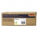 ~Brand New Original OKIDATA 43865765 Laser Toner Cartridge Yellow