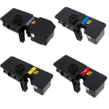 Kyocera / Mita TK5242 Laser Toner Cartridge Set Black Cyan Magenta Yellow