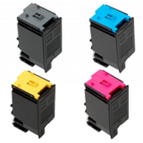 SHARP MX-C30 Laser Toner Cartridge Set Black Cyan Magenta Yellow