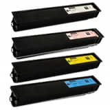 TOSHIBA TFC25 Laser Toner Cartridge Set Black Cyan Magenta Yellow