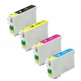 EPSON T124 INK / INKJET Cartridge SET Black Cyan Yellow Magenta
