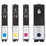 ~Brand New Original PRIMERA 53428 INK / INKJET Cartridge Set Black Cyan Magenta Yellow