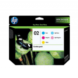 ~Brand New Original HP CC604FN INK / INKJET Cartridge Cyan Magenta Yellow Light Cyan Light Magenta