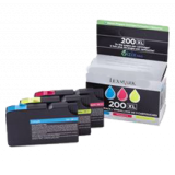 ~Brand New Original LEXMARK 200XL Ink / Inkjet Cartridge Set High Yield