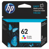 ~Brand New Original HP C2P06AN (62) INK / INKJET Cartridge Tri-Color