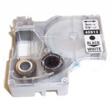 DYMO 40913 Label Tape Black on White