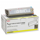~Brand New Original OKIDATA 41963001 Laser Toner Cartridge Yellow