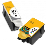KODAK 1341080 / 1550532 (30XL) INK / INKJET Cartridge COMBO PACK Black Tri-Color