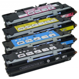 HP 3500 Laser Toner Cartridge Set Black Cyan Yellow Magenta