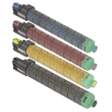 RICOH SPC811DN Laser Toner Cartridge Set Black Cyan Yellow Magenta High Yield