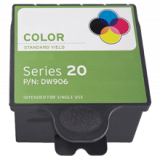 DELL DW906 INK / INKJET Cartridge Tri-Color