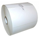 1.5 x 2 thermal transfer paper labels, perf between labels , permanent adhesive, 3000 labels/roll