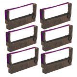 EPSON ERC-23PL Ribbons 6-PACK Purple