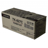 ~Brand New Original KYOCERA MITA TK827C Laser Toner Cartridge Cyan