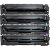 HP 202A Laser Toner Cartridge Set Black Cyan Magenta Yellow
