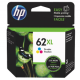 ~Brand New Original HP C2P07AN (62XL) INK / INKJET Cartridge High Yield Tri-Color