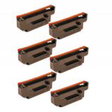 CITIZEN IR-51BR Ribbons 6-PACK Black / Red